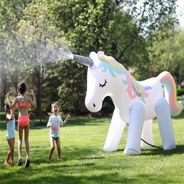 Giant Inflatable Unicorn Sprinkler For Summer