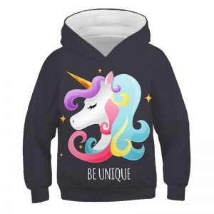  Cute Rainbow Unicorn Hoodie