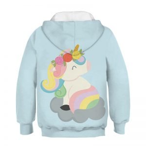  Cute Rainbow Unicorn Hoodie