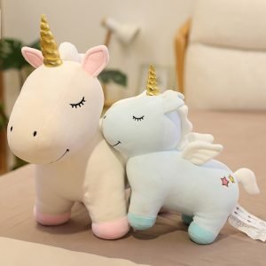 Golden Horn Unicorn Plush Toy