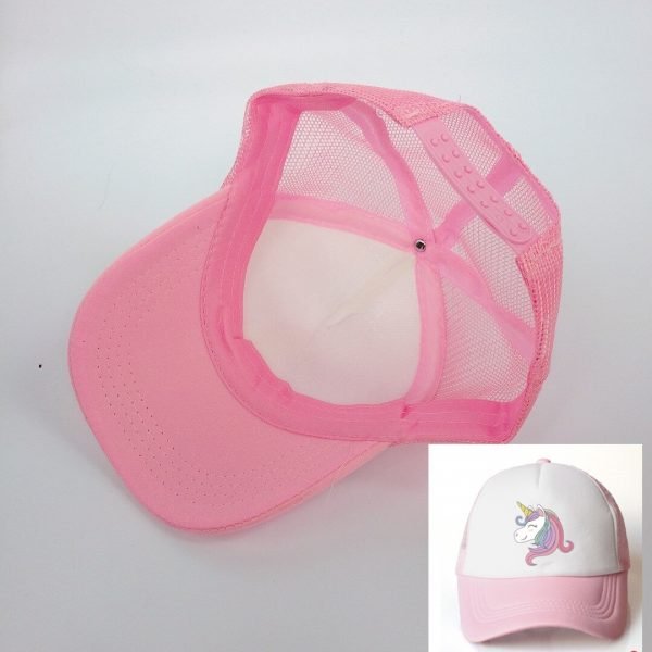 Pastel Pink Unicorn Cap