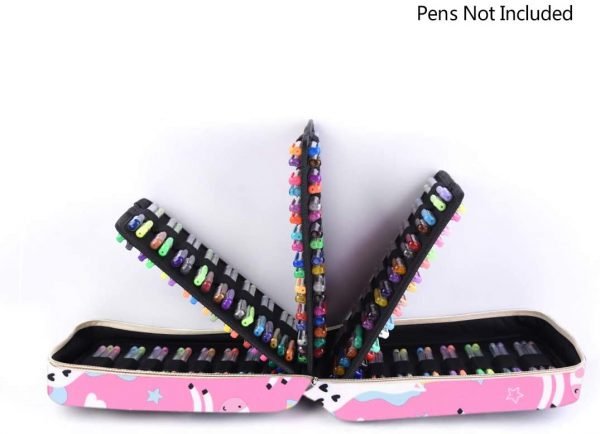 Pencil Case Holder Slot - Unicorn Large Capacity Pen Organizer