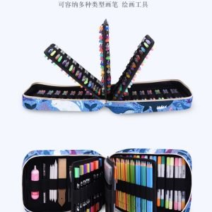 Pencil Case Holder Slot – Unicorn Large Capacity Pen Organizer