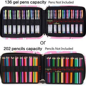Pencil Case Holder Slot – Unicorn Large Capacity Pen Organizer