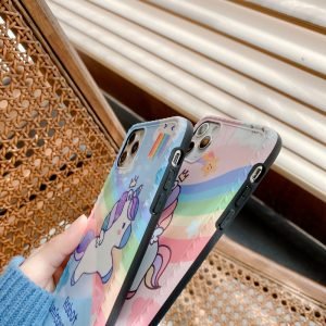 Rainbow Unicorn Protective iPhone Cases