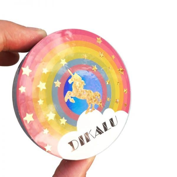 Unicorn Five-Color Rainbow HighLighter Eyeshadow Powder