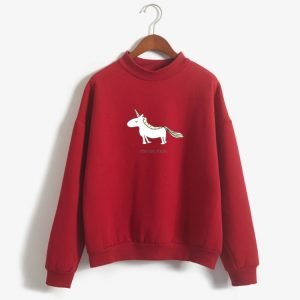 Unicorn Long Sleeve Fleece Sweatshirts