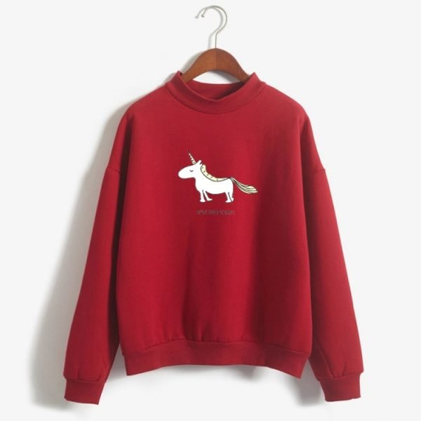 Unicorn Long Sleeve Fleece Sweatshirts
