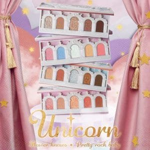 Unicorn Princess Shimmering Glitter EyeShadow Makeup