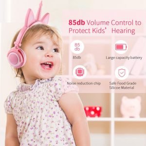 Unicorn Wired LED Glowing Gaming Headphones