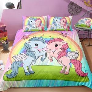 Bedding Set For Kid Girl – Colorful Bed Cover Sets For Girls
