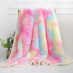 Washable Cute Rainbow Throws for Couch Bed Soft Fluffy Colorful Throw Blankets with Fuzzy Sherpa Reversible LOCHAS Premium Shaggy Rainbow Blanket for Girls Kids 50x60 Inches Washable Cute Rainbow Throws for Couch Bed Soft Fluffy Colorful Throw Blankets with Fuzzy Sherpa Reversible LOCHAS Premium Shaggy Rainbow Blanket for Girls Kids 50x60 Inches